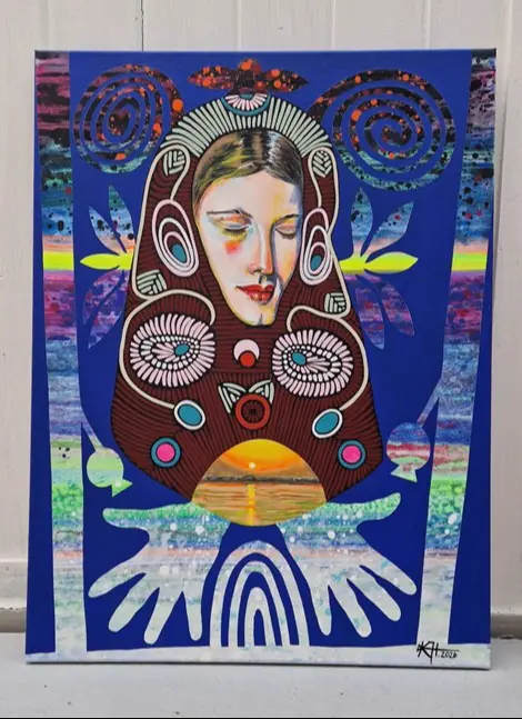 Artwork 'Carried by the River Digital Copy' by Katrin Hamann - Picture 1