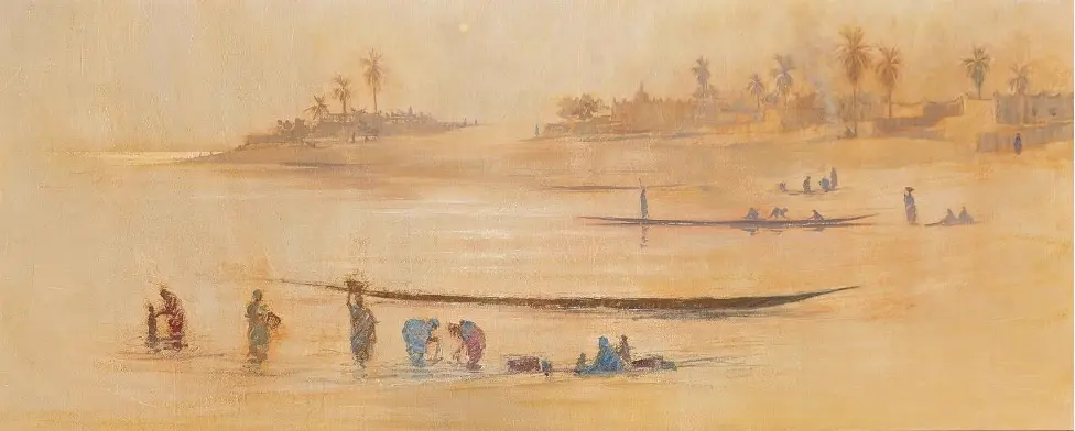 Au Bord Du Fleuve Niger