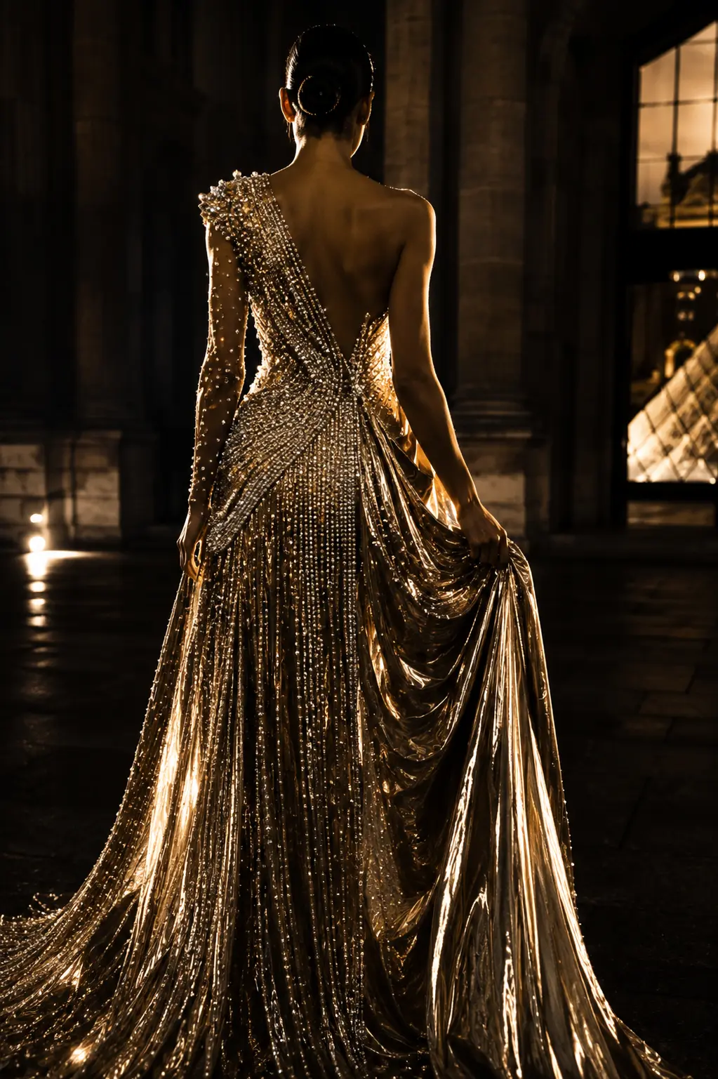 Met Gala 2026 crystal bead couture gown sculptural fashion editorial