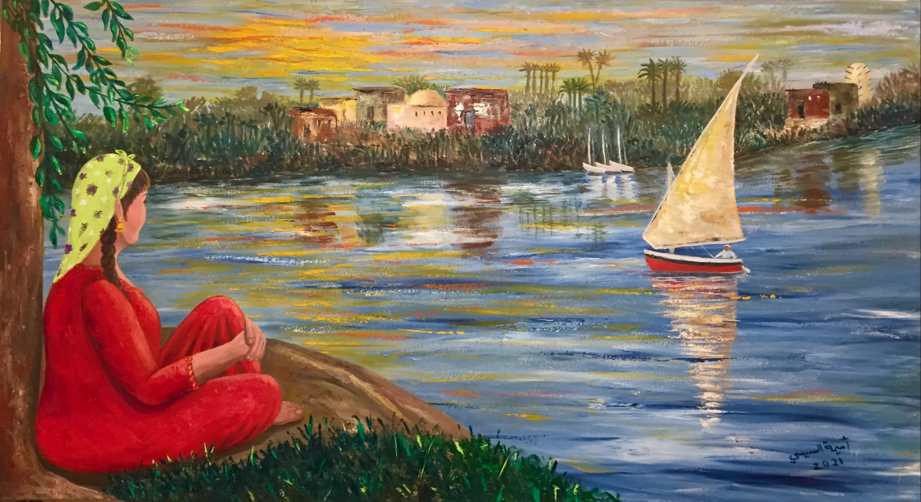 Her Tales on the River Nile