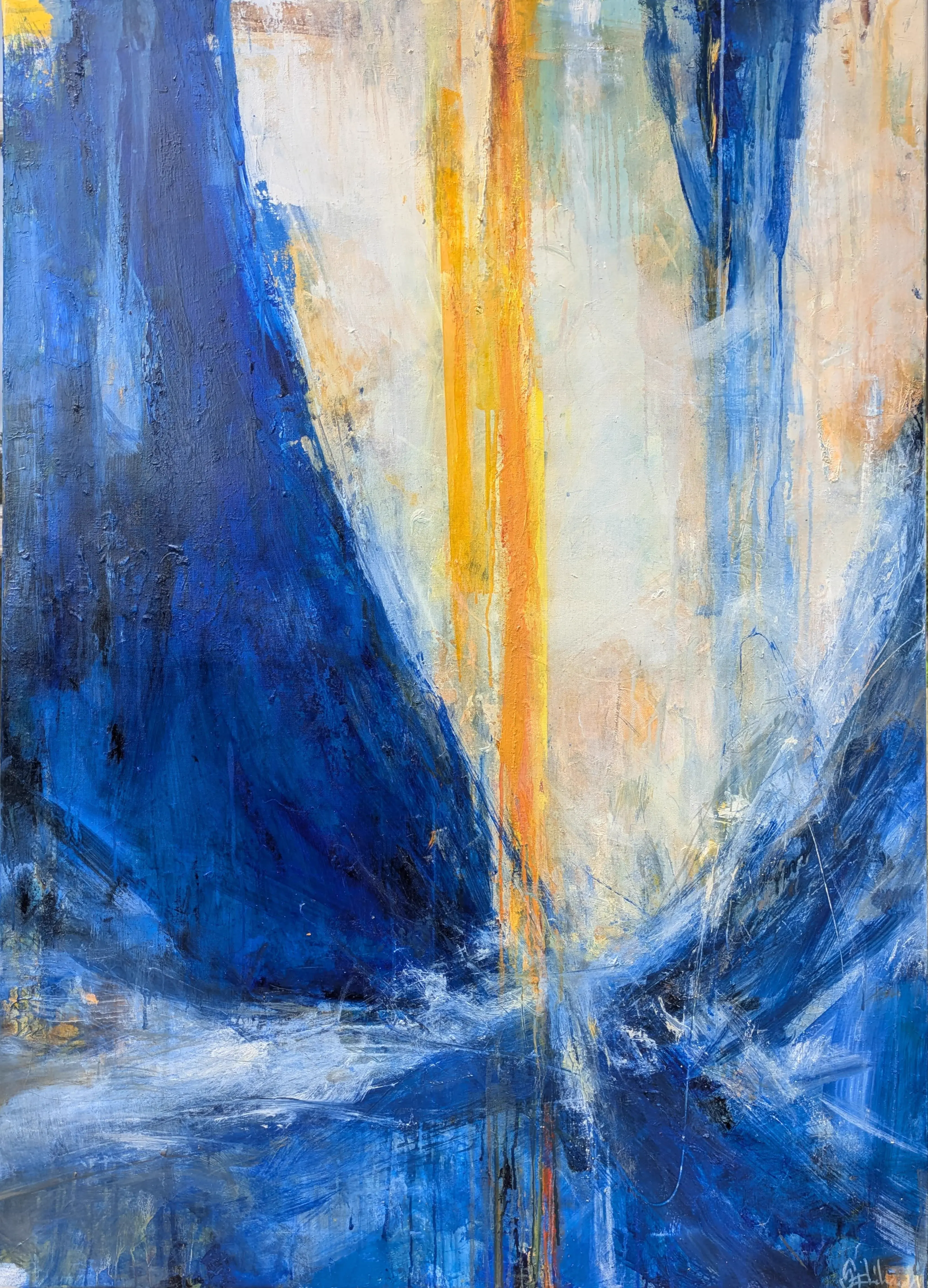 Artwork 'She Receives She Radiates Digital Copy' by Sandrine Aléhaux - Picture 1