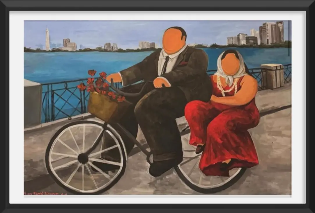 Artwork 'Ride on the Nile Digital Copy' by Mona Elganzoury - Picture 1