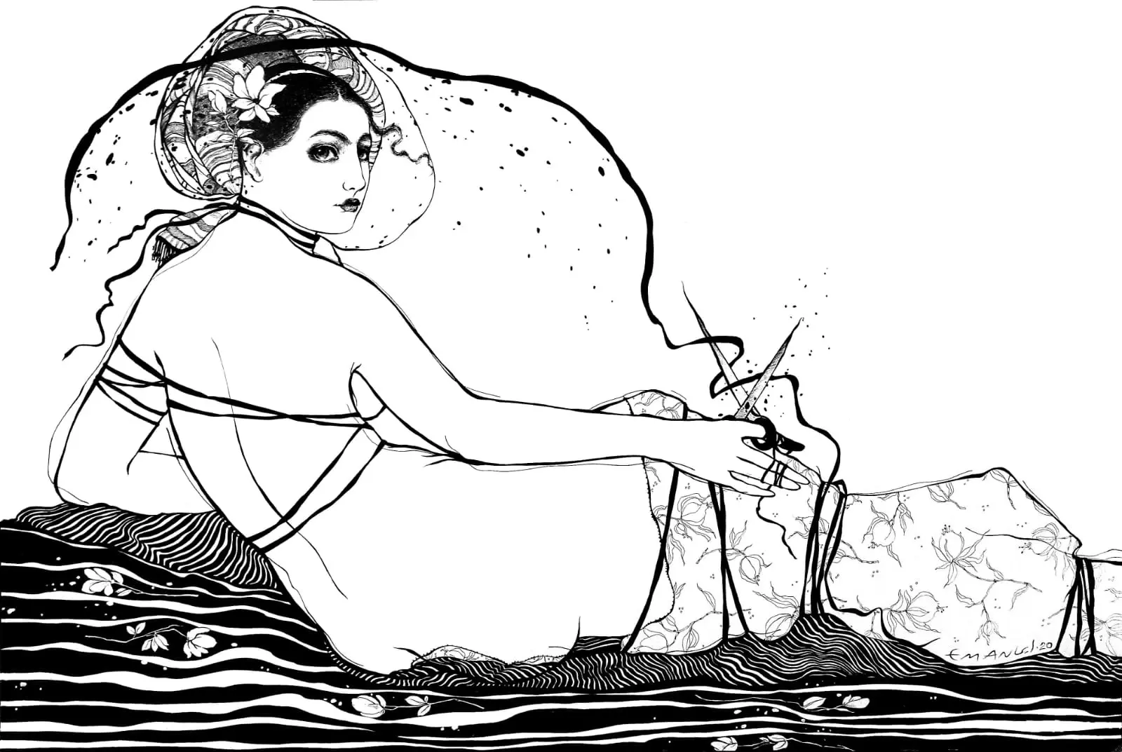 Artwork 'Jasmine of the East Digital Copy' by Eman Osama - Picture 1