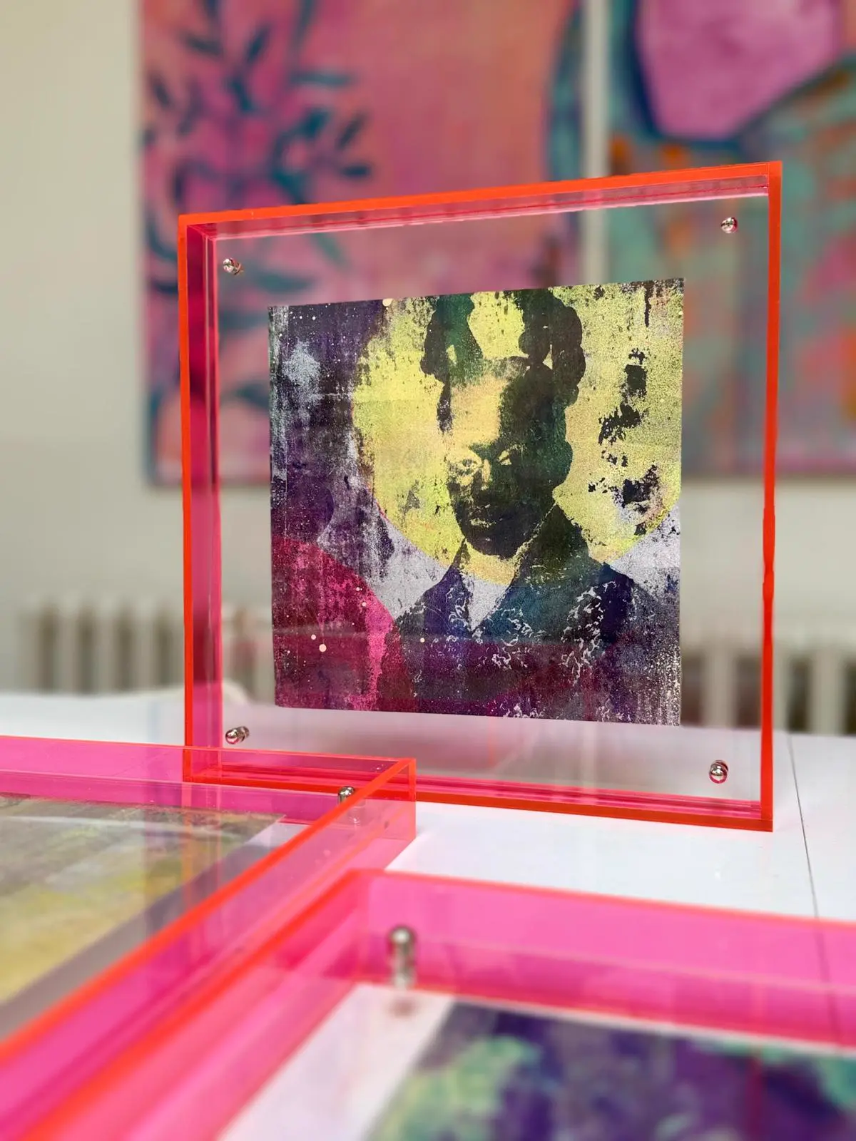 Artwork 'Split Portrait Digital Copy' by Eveline Mürlebach - Picture 1