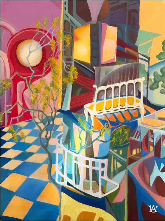 Artwork 'The Light in My Window Digital Copy' by Ulviyya Akhundova - Picture 1