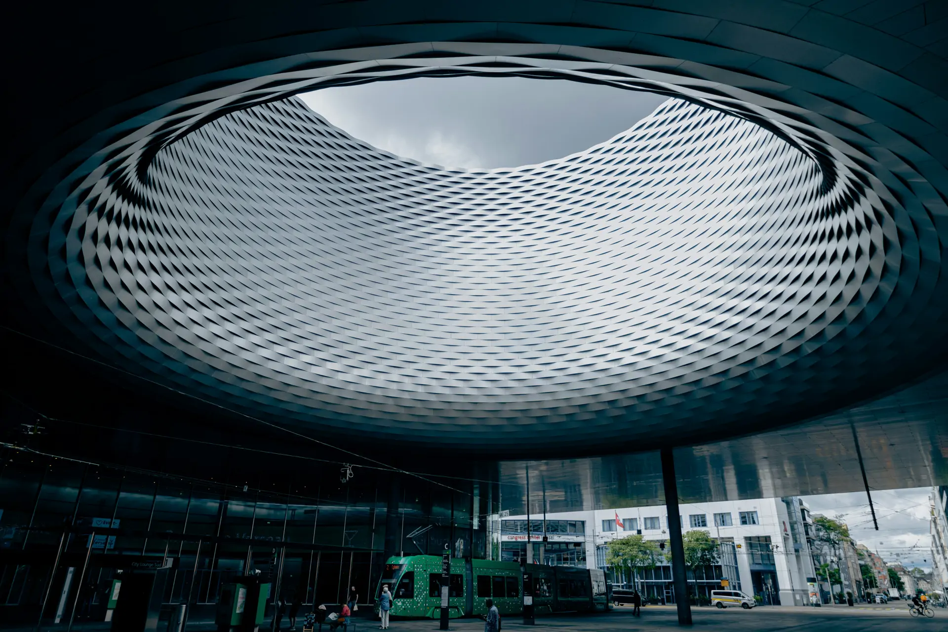 Art Basel exhibition hall